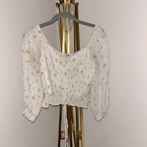 Long sleeve crop top!